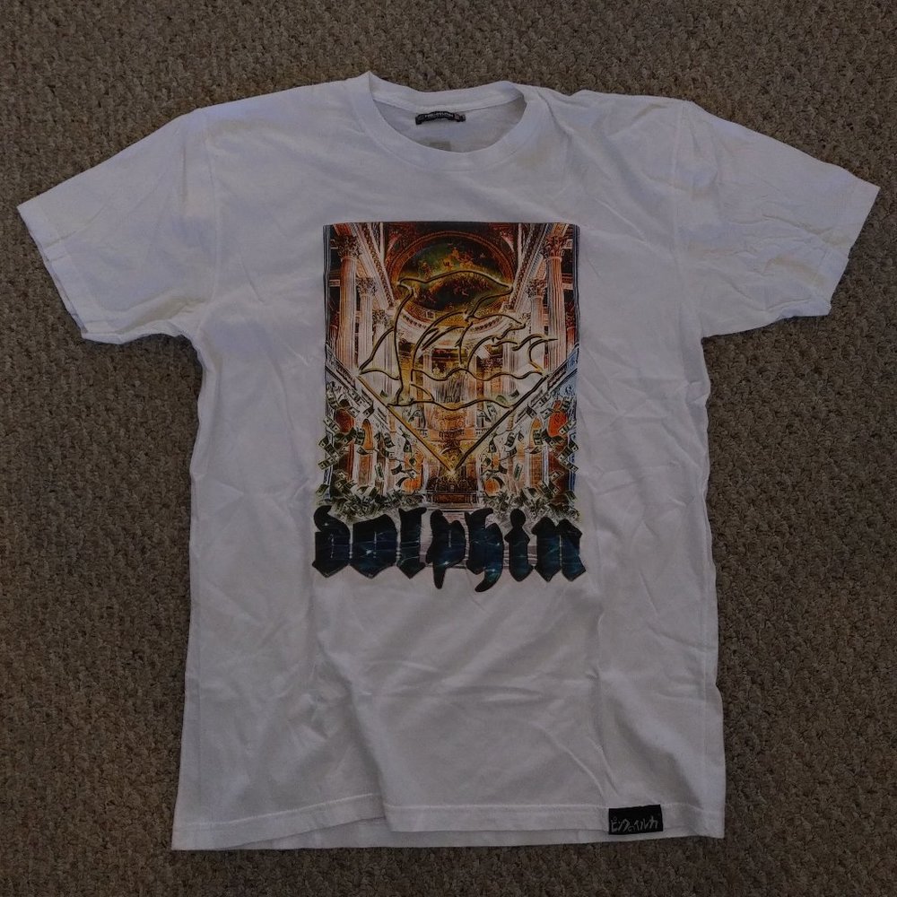 White Pink Dolphin Tee